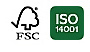 All cards are FSC certified and ISO14001 Environmentally certified.